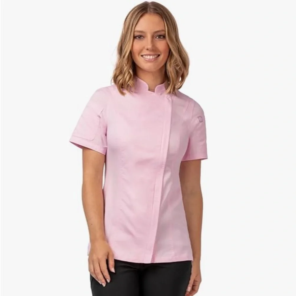 Chef Works Women's Springfield Chef Coat size M - Picture 3 of 11